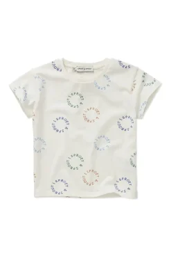 Outlet T-shirt sproet print | Off-white | Sproet & Sprout Shirts|Shirts