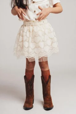 Online Tule skirt Alvide | Creme oat | DAMES Rokken|Rokken