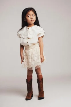 Online Tule skirt Alvide | Creme oat | DAMES Rokken|Rokken