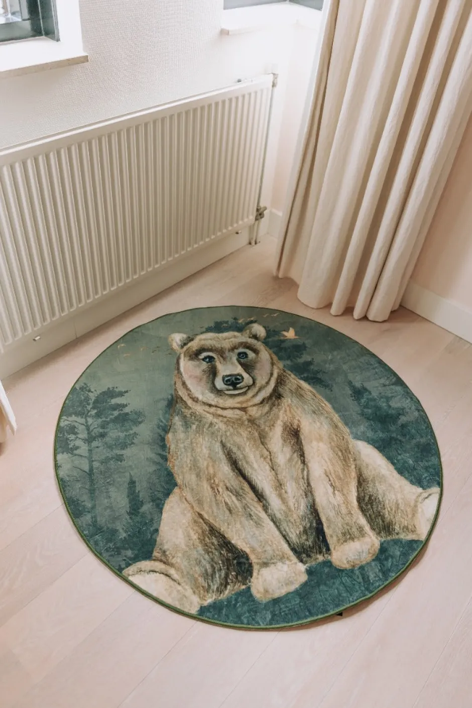 Vloerkleed beren | Poespas Babykamer|Vloerkleden