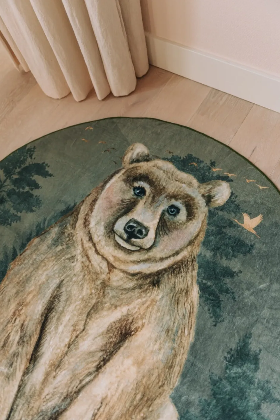 Vloerkleed beren | Poespas Babykamer|Vloerkleden