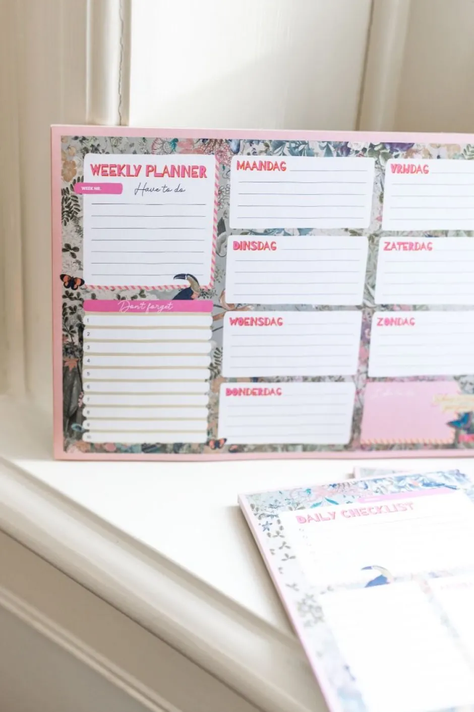 Outlet Weekly planner | A4 | DAMES Overige Accessoires|Snøpskes