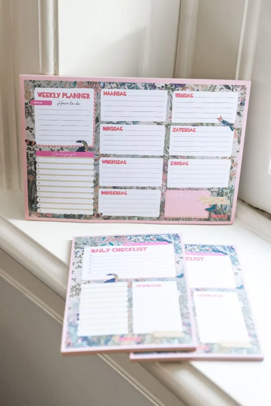 Outlet Weekly planner | A4 | DAMES Overige Accessoires|Snøpskes