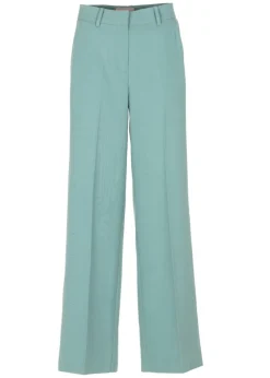 Hot Wideleg pants Lolani | Sea green | DAMES Broeken