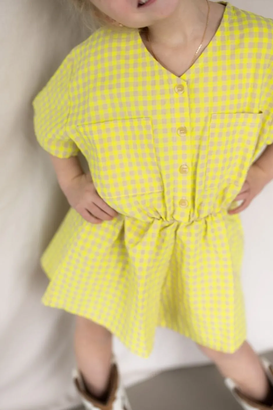 Clearance Woven playsuit Vichy | DAMES Jumpsuits|Jumpsuits