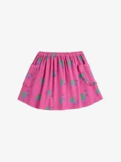 Woven skirt Funny snail all over | DAMES Rokken|Rokken