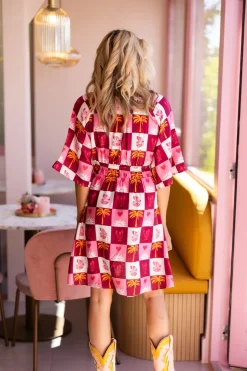 Sale Zomerjurkje Kim | Multicolor | Je m鈥檃ppelle x Poespas DAMES Jurken